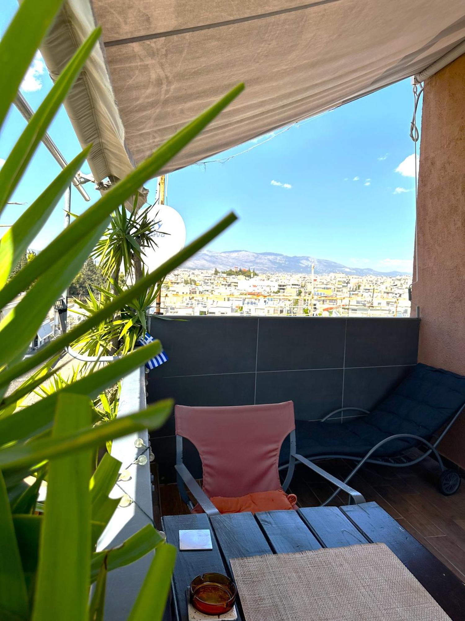 Αfrodite! Roof Top Studio--Wonderful City View Appartement Athene Buitenkant foto