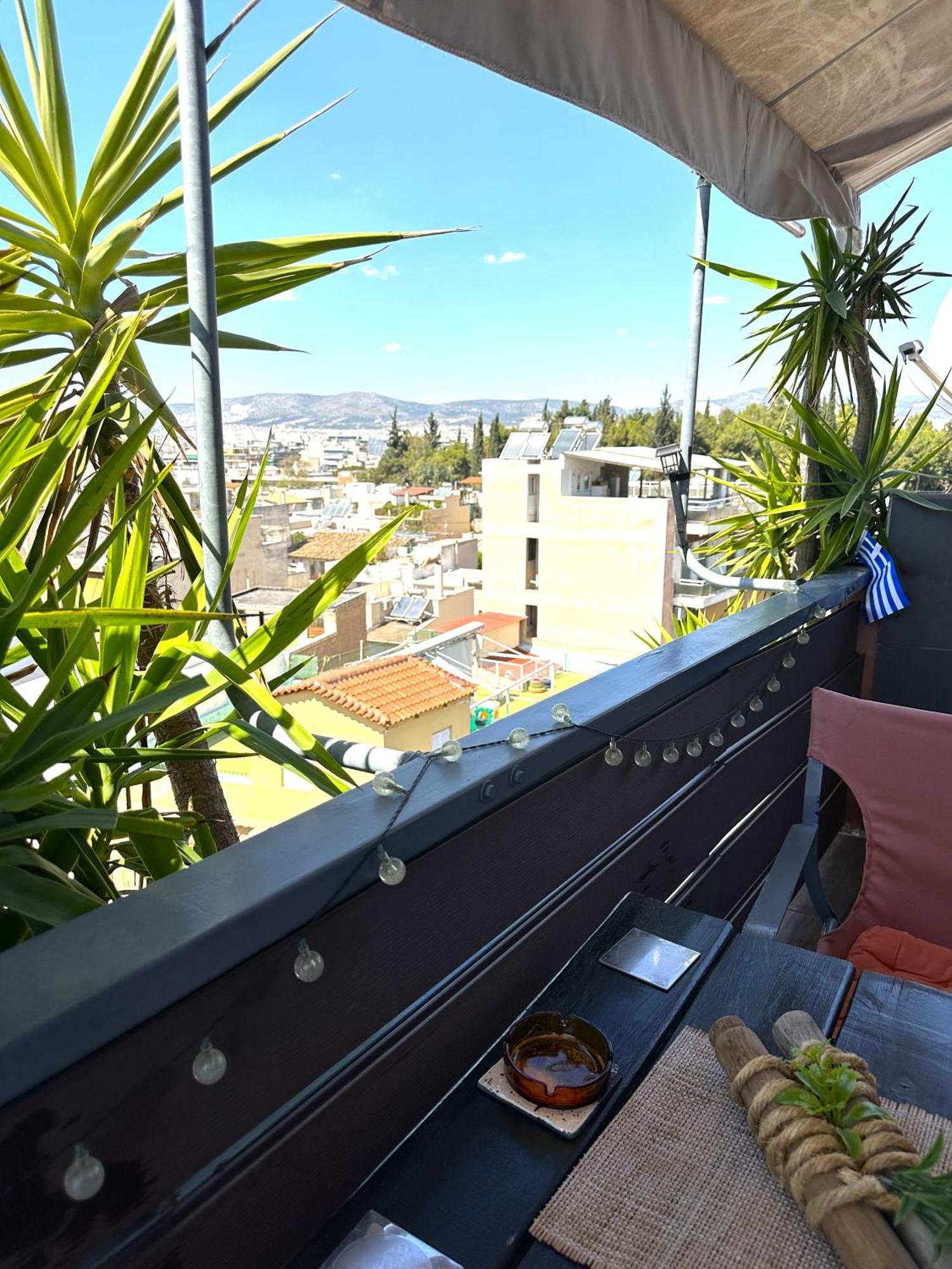 Αfrodite! Roof Top Studio--Wonderful City View Appartement Athene Buitenkant foto